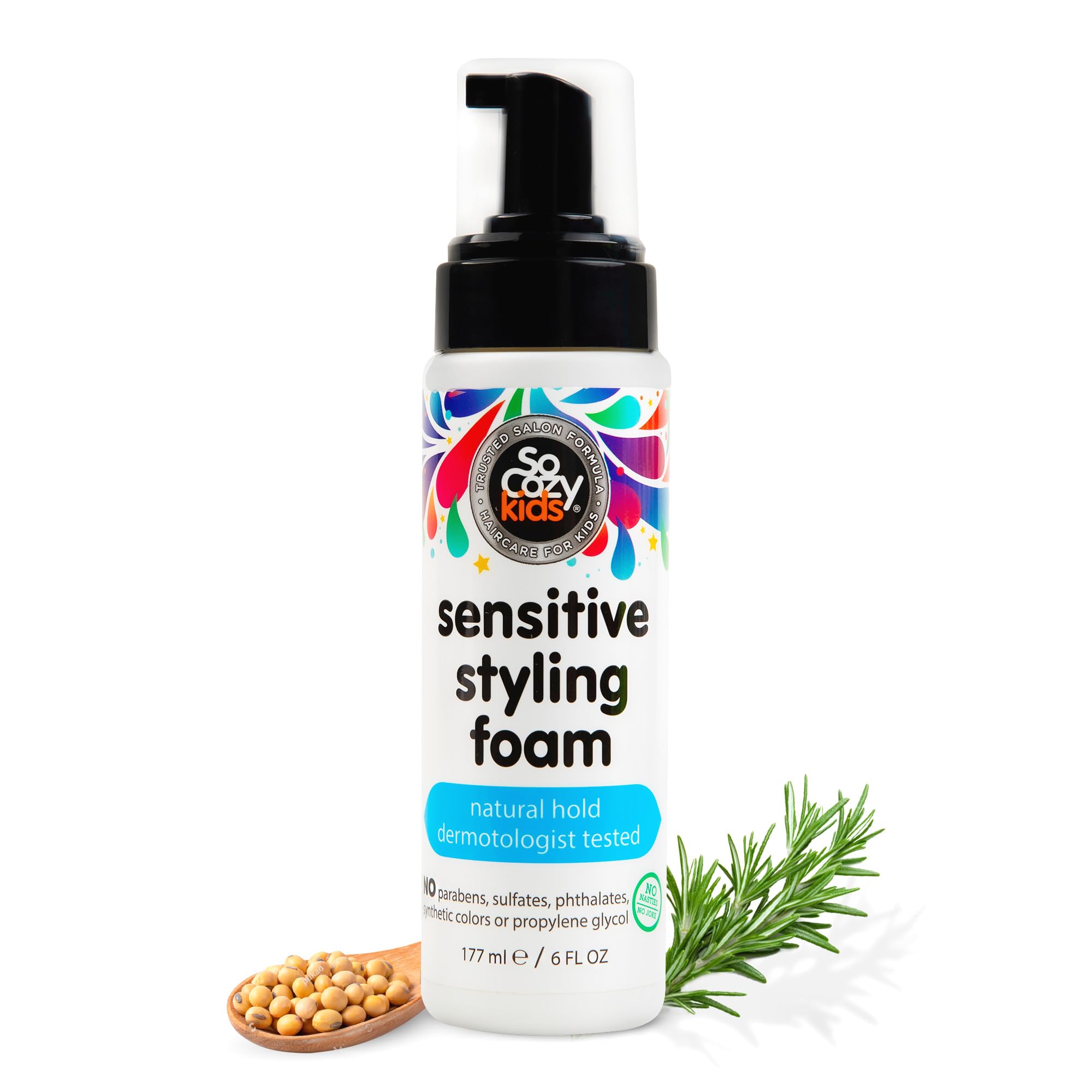Amazon.com : SoCozy Kids Sensitive Styling Foam - Sensitive Foam